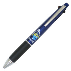 Japan Disney Jetstream 4&1 Multi Pen + Mechanical Pencil - Toy Story Little Green Men Aliens : Navy