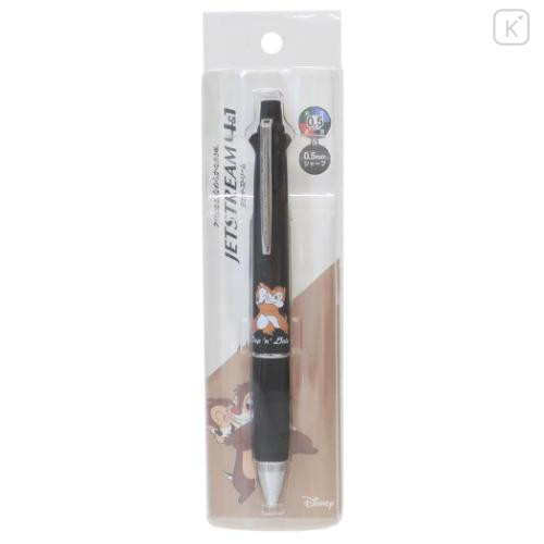 Japan Disney Jetstream 4&1 Multi Pen + Mechanical Pencil - Chip & Dale : Hug - 4