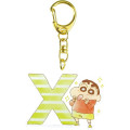 Japan Crayon Shin-chan Acrylic Keychain - Shinnosuke Nohara : Alphabet X - 1