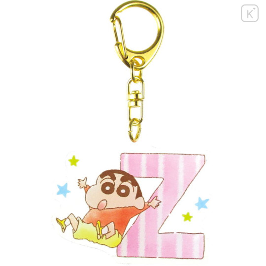 Japan Crayon Shin-chan Acrylic Keychain - Shinnosuke Nohara : Alphabet Z - 1