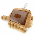 Japan Ghibli Face Pass Case Coin Case with Reel - My Neighbor Totoro : Cat Bus - 3