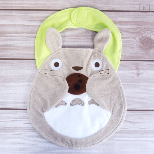 Japan Ghibli Bib - My Neighbor Totoro : Grey Bunny - 1