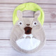 Japan Ghibli Bib - My Neighbor Totoro : Grey Bunny
