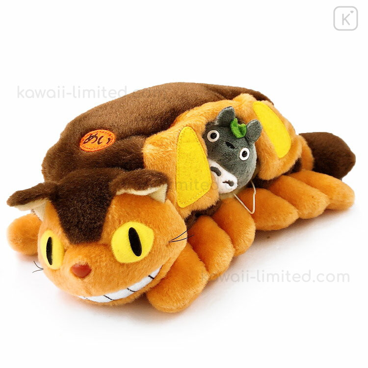 Japan Ghibli Fluffy Plush Toy S My Neighbor Totoro Cat Bus 