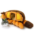 Japan Ghibli Fluffy Plush Toy (S) - My Neighbor Totoro : Cat Bus & Totoro - 2