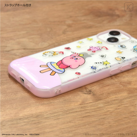Japan Kirby IIIIfit Clear iPhone 15 Pro Case - Kirby : Scribble - 3