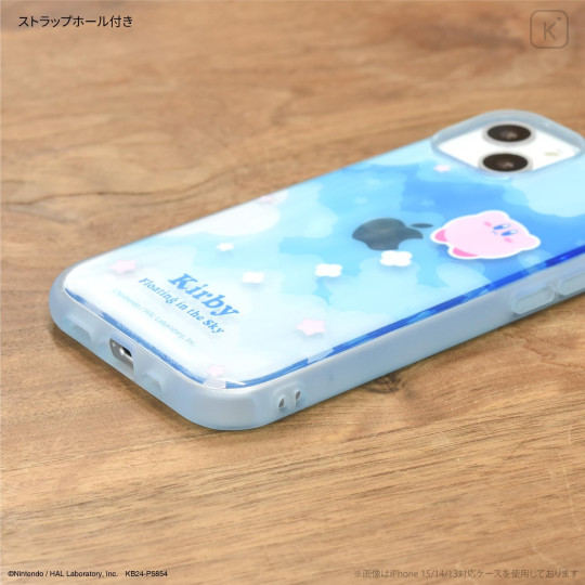 Japan Kirby IIIIfit Clear iPhone 15 Pro Case - Kirby : Floating - 3