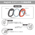 Japan Kirby MagSafe Multi Ring - Kirby Scribble - 7