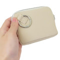 Japan Peanuts Mini Flat Pouch Multi-Case with Carabiner - Snoopy : Drawing - 2