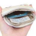 Japan Peanuts Mini Flat Pouch Multi-Case with Carabiner - Snoopy : Drawing - 3