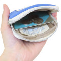 Japan Peanuts Mini Flat Pouch Multi-Case with Carabiner - Snoopy : Brother Olaf Drawing - 3