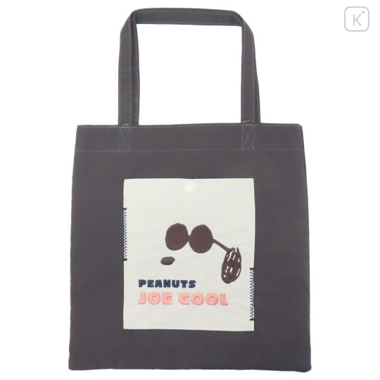 Japan Peanuts Mini Tote Bag - Snoopy : Joe Cool Drawing - 1