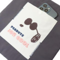 Japan Peanuts Mini Tote Bag - Snoopy : Joe Cool Drawing - 4