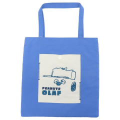 Japan Peanuts Mini Tote Bag - Snoopy : Brother Olaf Drawing