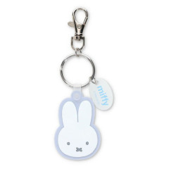 Japan Miffy Rubber Keychain - Miffy : Light Blue