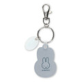 Japan Miffy Rubber Keychain - Miffy : Black - 2