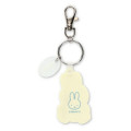 Japan Miffy Rubber Keychain - Miffy : Blue Dress - 2