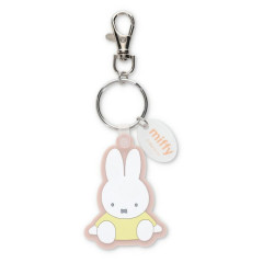 Japan Miffy Rubber Keychain - Miffy : Yellow Dress