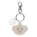 Japan Miffy Rubber Keychain - Boris : Face - 2