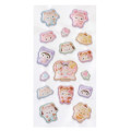 Japan Sanrio Bubble Sticker - Characters : Latte Bear - 1