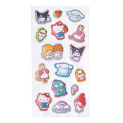 Japan Sanrio Bubble Sticker - Characters : Retro