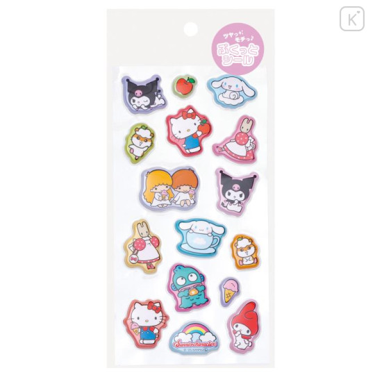Japan Sanrio Bubble Sticker - Characters : Retro - 2