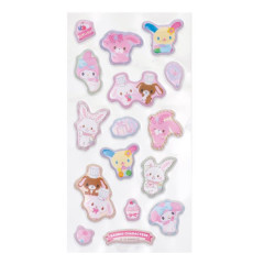 Japan Sanrio Bubble Sticker - Sugarbunnies & Usahana & Wish Me Mell