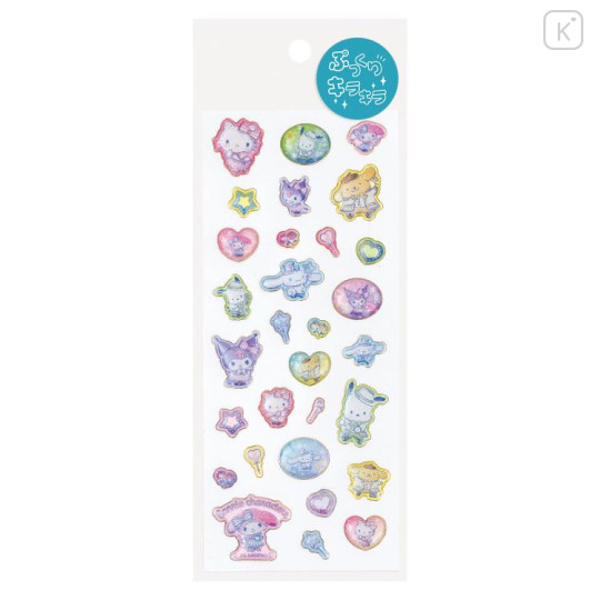 Japan Sanrio Glitter Resin Sticker - Characters : Idol - 2