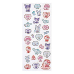 Japan Sanrio Glitter Resin Sticker - Characters : Ladies Gentlemen
