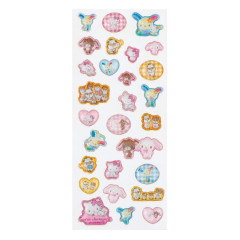 Japan Sanrio Glitter Resin Sticker - Characters : Heisei