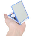 Japan Peanuts Folding Mirror - Snoopy : Ghost Blue - 2