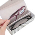 Japan Peanuts Double Glasses Case - Snoopy : Kids Grey - 3