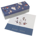 Japan Moomin Double Glasses Case - Little My & Moomintroll : Reading Day - 2