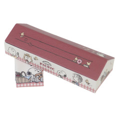 Japan Peanuts Glasses Case - Snoopy : House Style Kids Picnic
