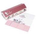 Japan Peanuts Glasses Case - Snoopy : House Style Kids Picnic - 2