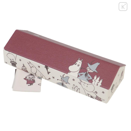Japan Moomin Glasses Case - Little My & Moomintroll & Snufkin : House Style - 1