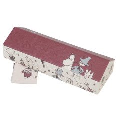 Japan Moomin Glasses Case - Little My & Moomintroll & Snufkin : House Style