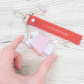 Japan Peanuts Glitter Tag Keychain - Snoopy & Woodstock : House - 2