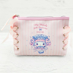 Japan Sanrio Ribbon Cosmetic Pouch - My Melody : Dolly Mix