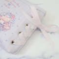 Japan Sanrio Ribbon Cosmetic Pouch - Little Twin Stars : Dolly Mix - 4