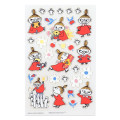 Japan Moomin Hallmark Gold Sticker - Little My : Flower - 2