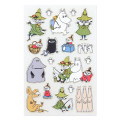 Japan Moomin Hallmark Gold Sticker - Snufkin : Green - 2