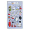 Japan Moomin Hallmark Gold Sticker - Moomin : Blue - 1