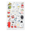 Japan Moomin Hallmark Gold Sticker - Moomin : Blue - 2
