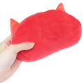 Japan Tom and Jerry Fluffy Plush Pen Case - Tom : Devil - 2