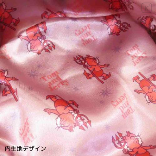 Japan Tom and Jerry Fluffy Plush Pen Case - Tom : Devil - 4
