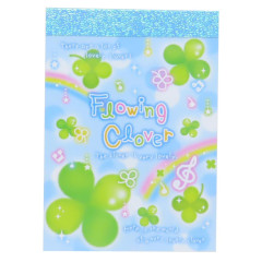Japan Mini Notepad - Flowing Clover : Heisei Retro