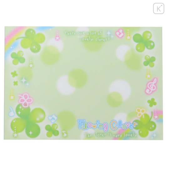 Japan Mini Notepad - Flowing Clover : Heisei Retro - 3