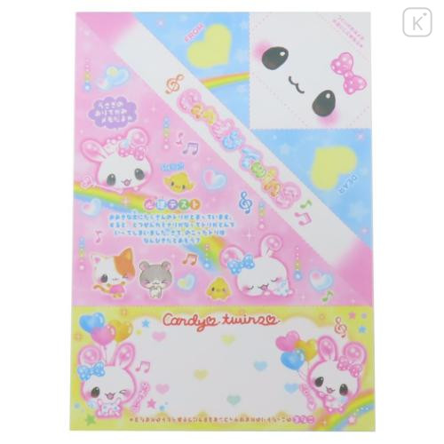 Japan A6 Notepad - Fluffy Rabbit Pink : Heisei Retro - 4