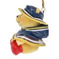 Japan Disney Store Plush Keychain - Pooh : Raindrop & Raincoat - 2